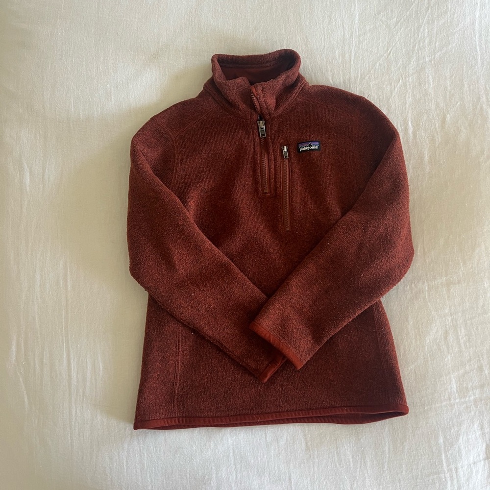 Patagonia Kids Fleece Half Zip Sweatshirt